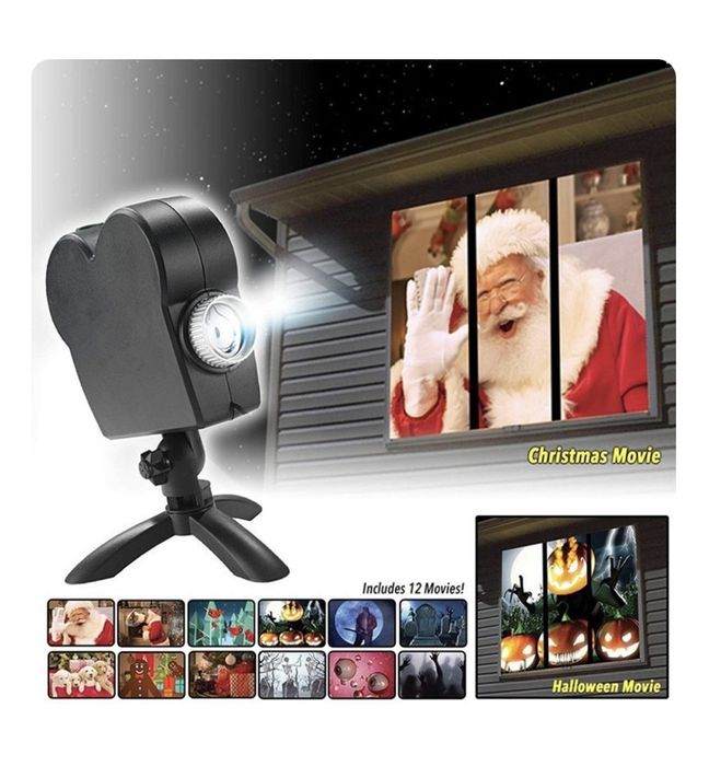 Коледен лазарен проектор Window Projector