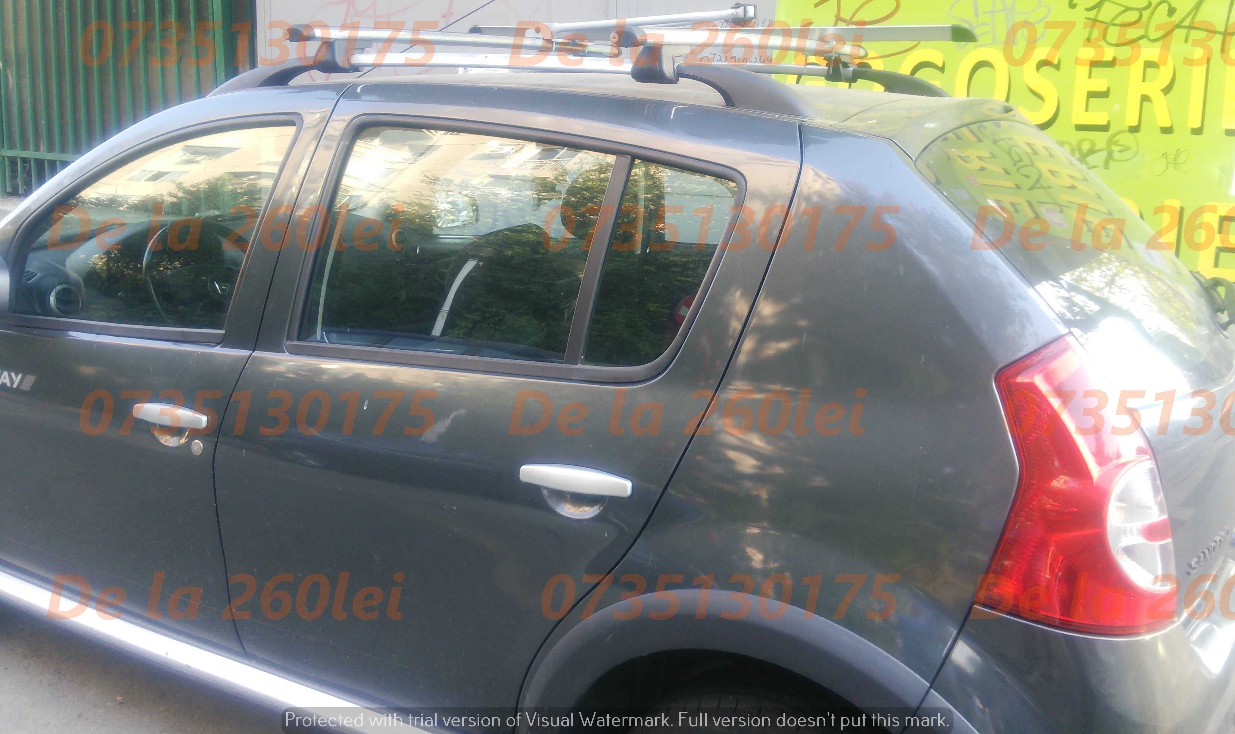 Bare portbagaj ALUMINIU DACIA Lodgy Duster Dokker Sandero Stepway MCV