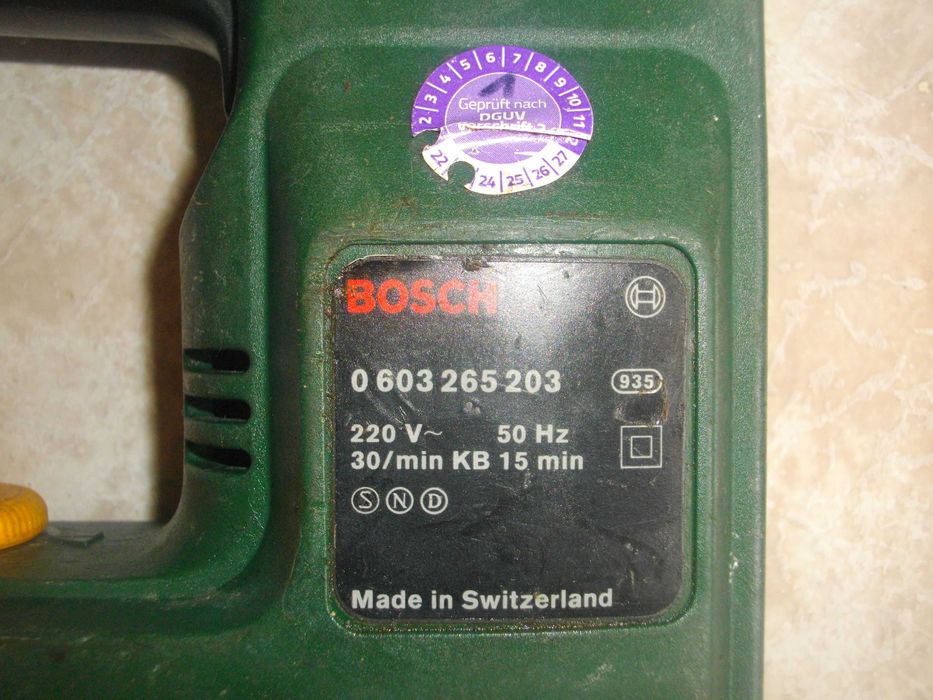 Комбиниран Електричеки Такер Bosch Бош 6-14mm Швейцария ESCO 6-14/16мм