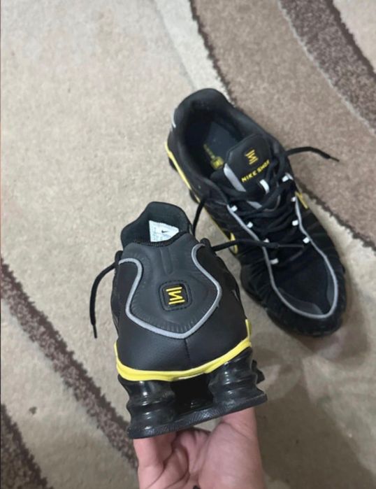 Nike Shox TL Black and Yellow