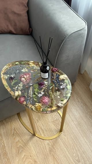 Epoksid smoladan stollar