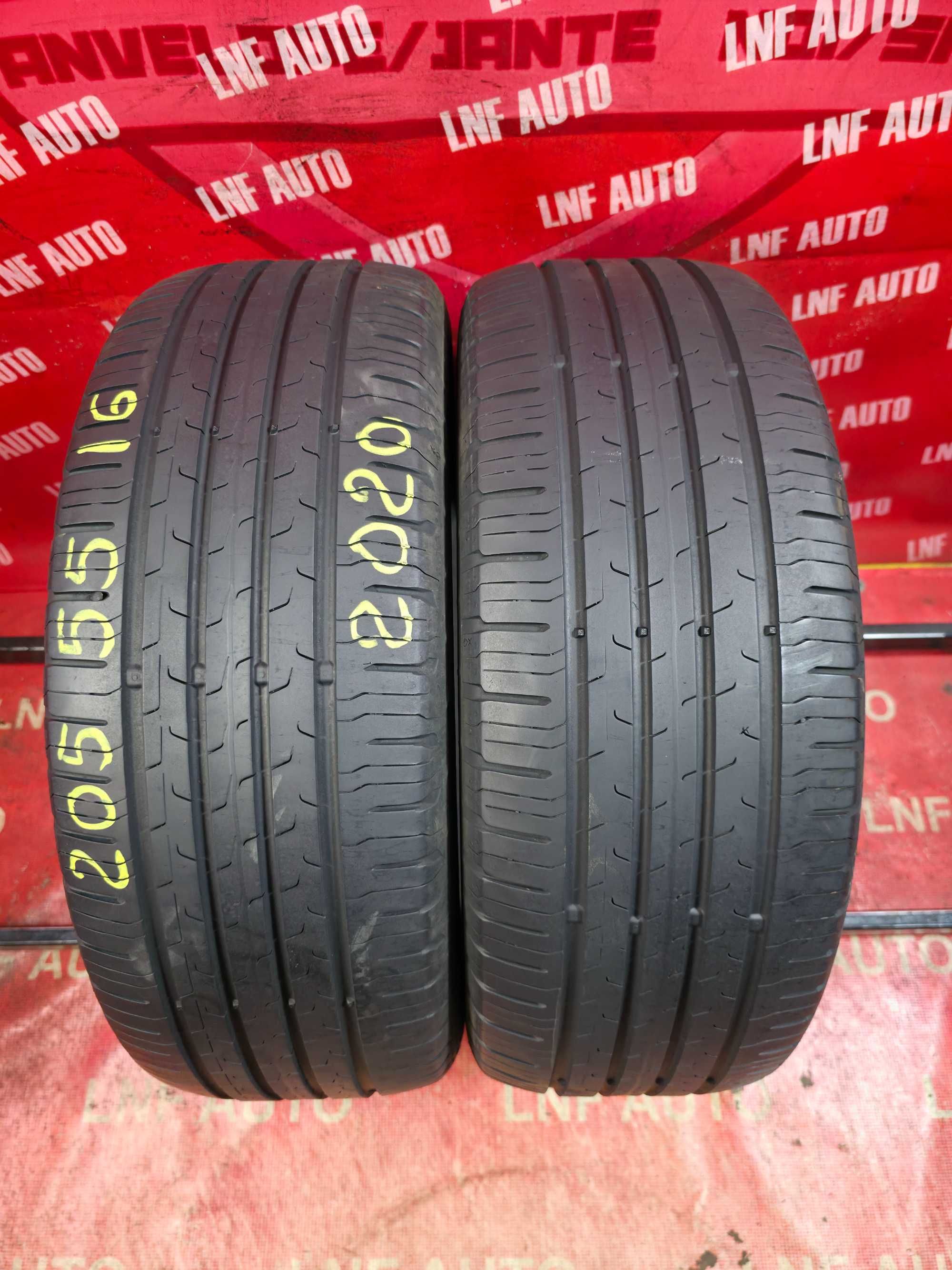 Anvelope de VARA - 205/55/16 - Continental - 6.20 MM - DOT 2020 !