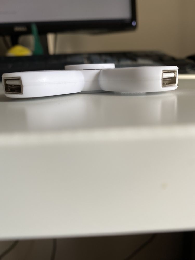 Vand usb hub, alb, compact
