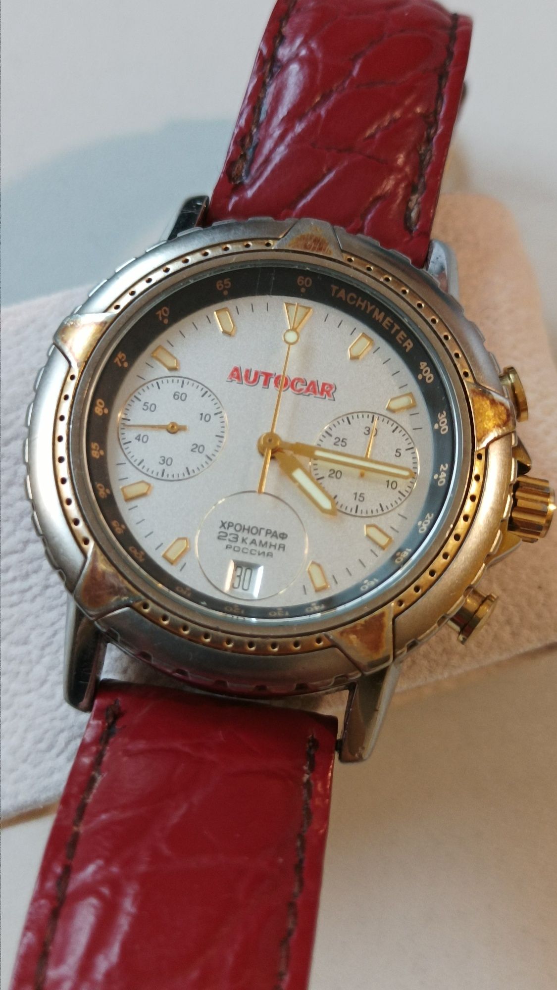 Мъжки механичен часовник Poljot chronograph 3133/Полет хронограф