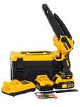 Fierastrau cu acumulator, KraftRoyal , 2 lame + 2 lant 8 ", Model nou