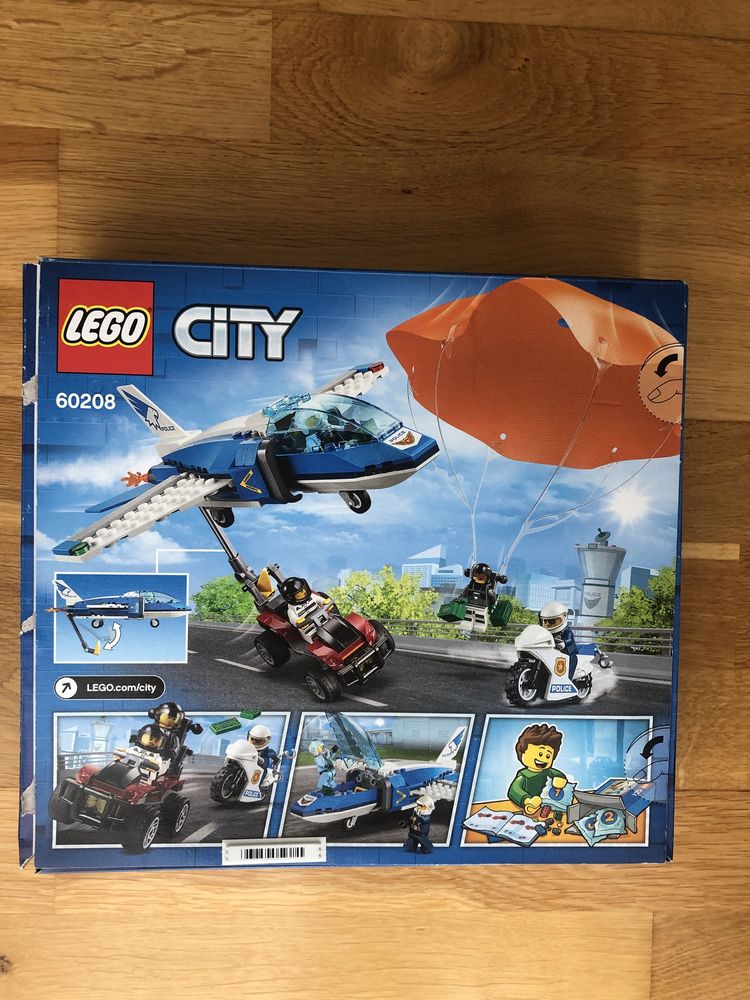 Lego City Police 60208 Arest cu parasutisti ai politiei aeriene