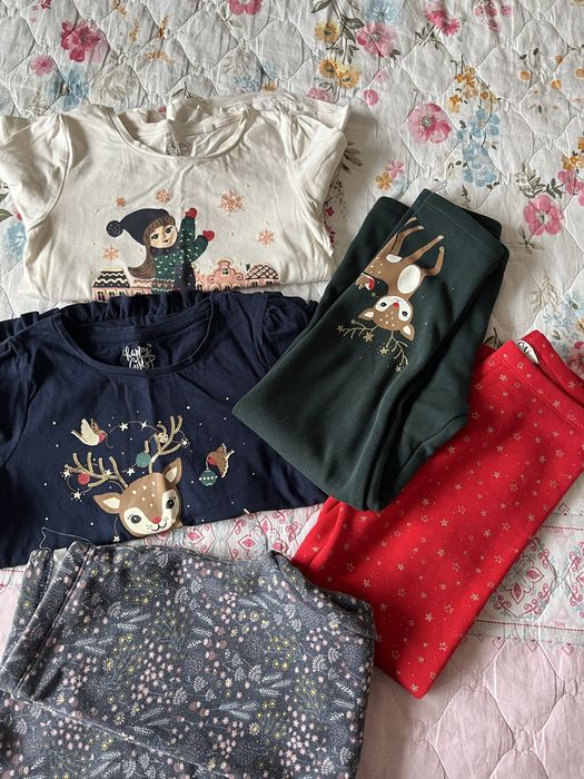 Colanti flausati, bluze 134, c&a