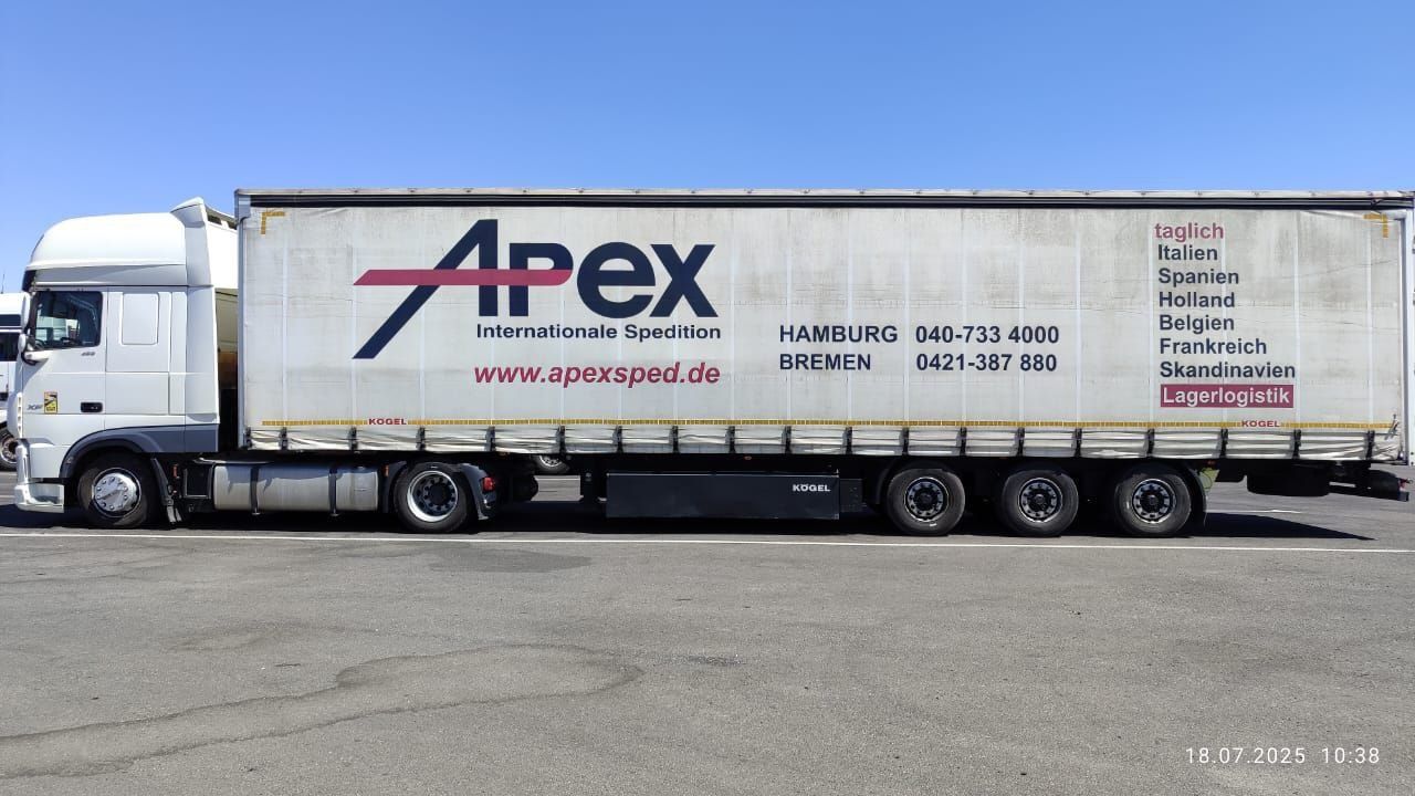 DAF XF 480FT EURO 6/2018йил
KOEGEL SN 24