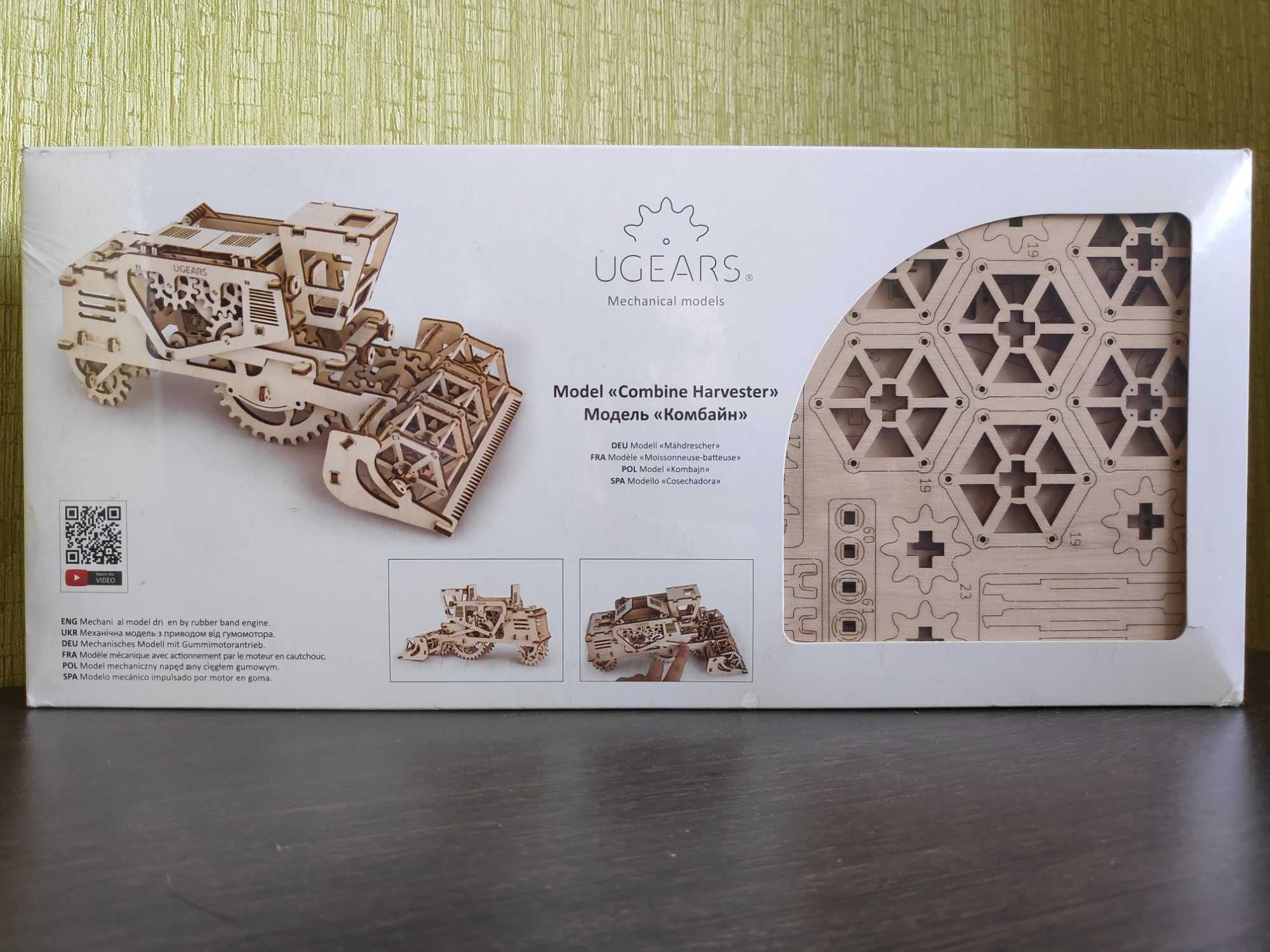 3D пазл Ugears “Комбайн”