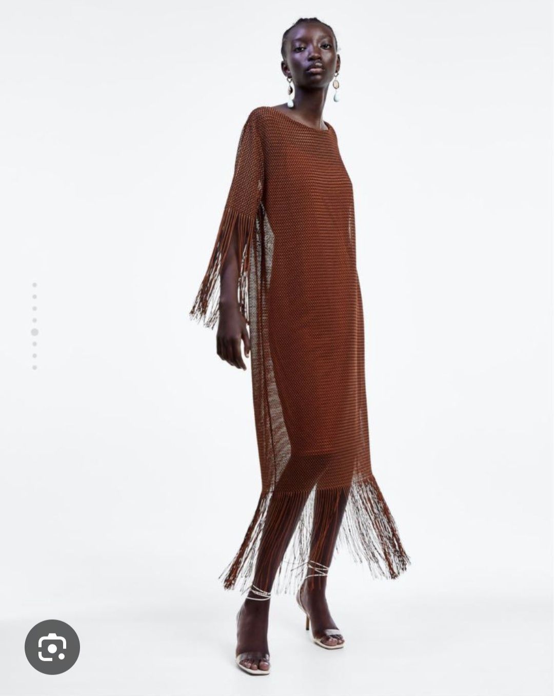 Рокля тип бохо zara