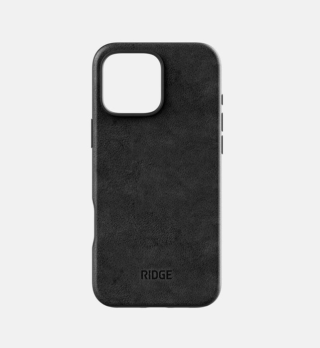 Husa iPhone 16 Pro piele neagra sigilata