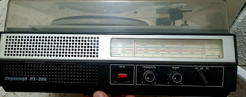 Radio-pick-up sovietic