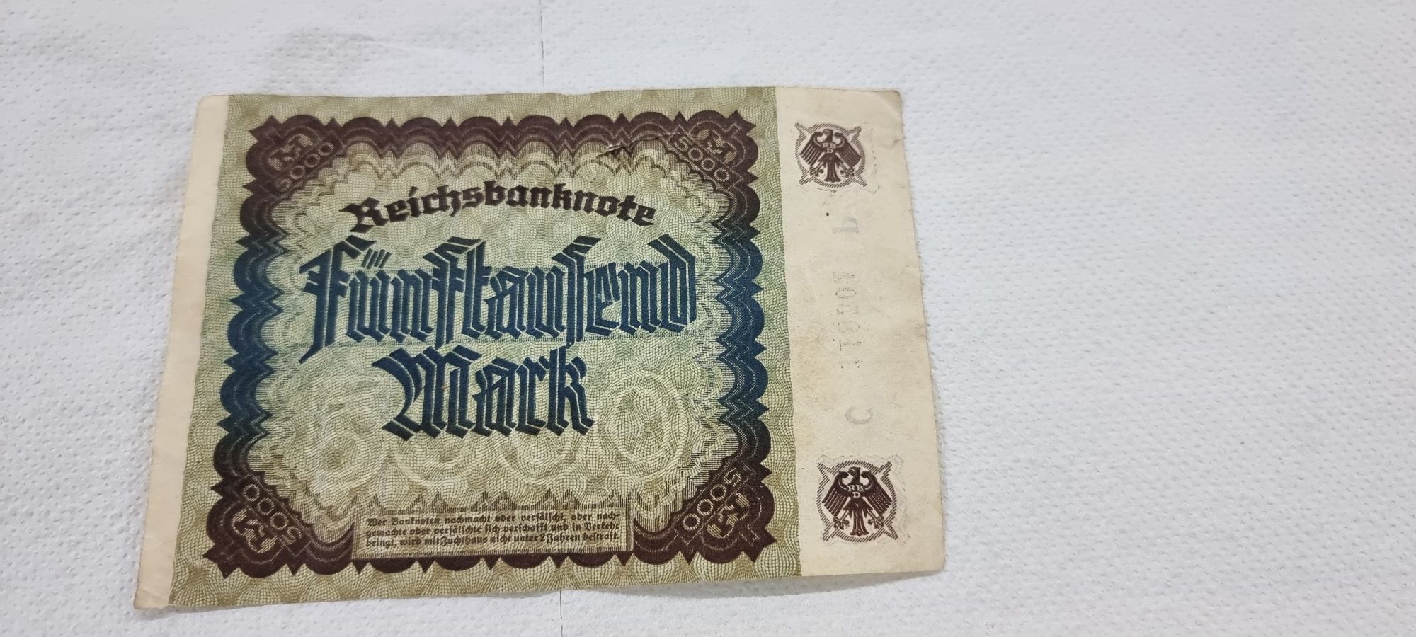 Bancnote vechi 1922 1923