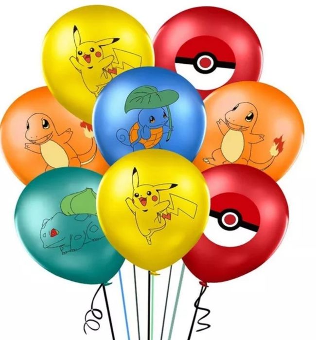 Латексови балони Пикачу