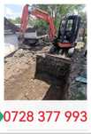 Servicii Mini Excavator,Buldo, Excavari/Sapaturi Fundați,Șanțuri, Fose