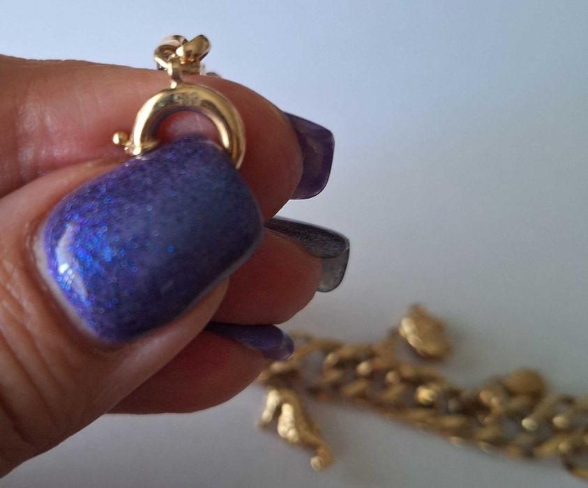 Bratara aur 585 alb si galben 14 k - 10 grame