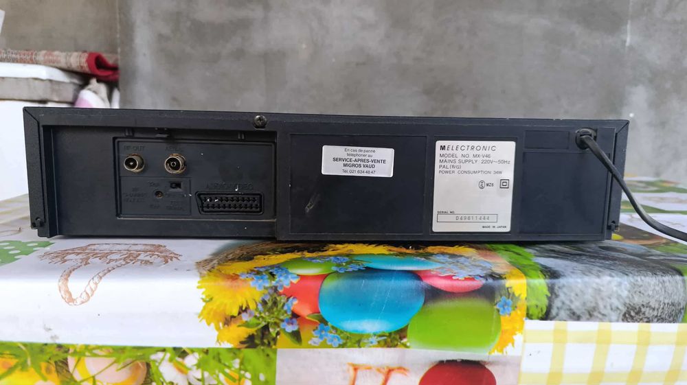 Video cassette recorder Melectronic
