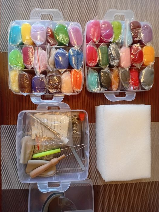 Набор для валяния игрушек.