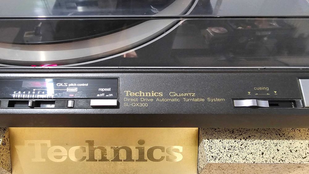 Pickup, picup Technics SL-QX300 Direct Drive Full Automatic test video