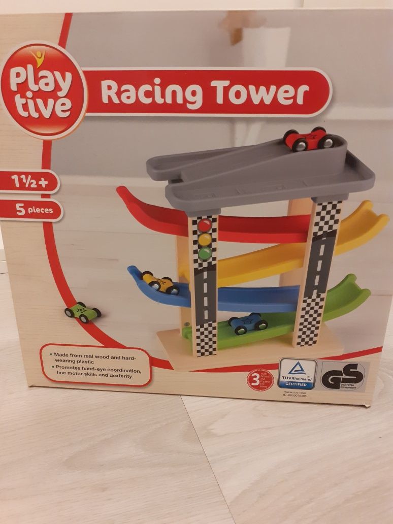 Jucarie lemn Racing tower