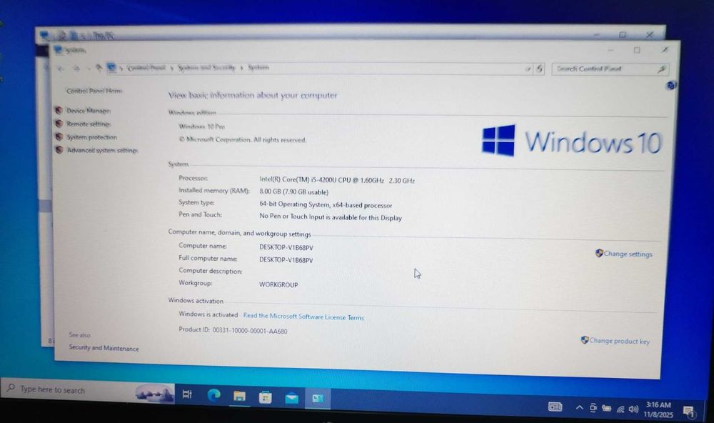 vand Laptop EliteBook 840