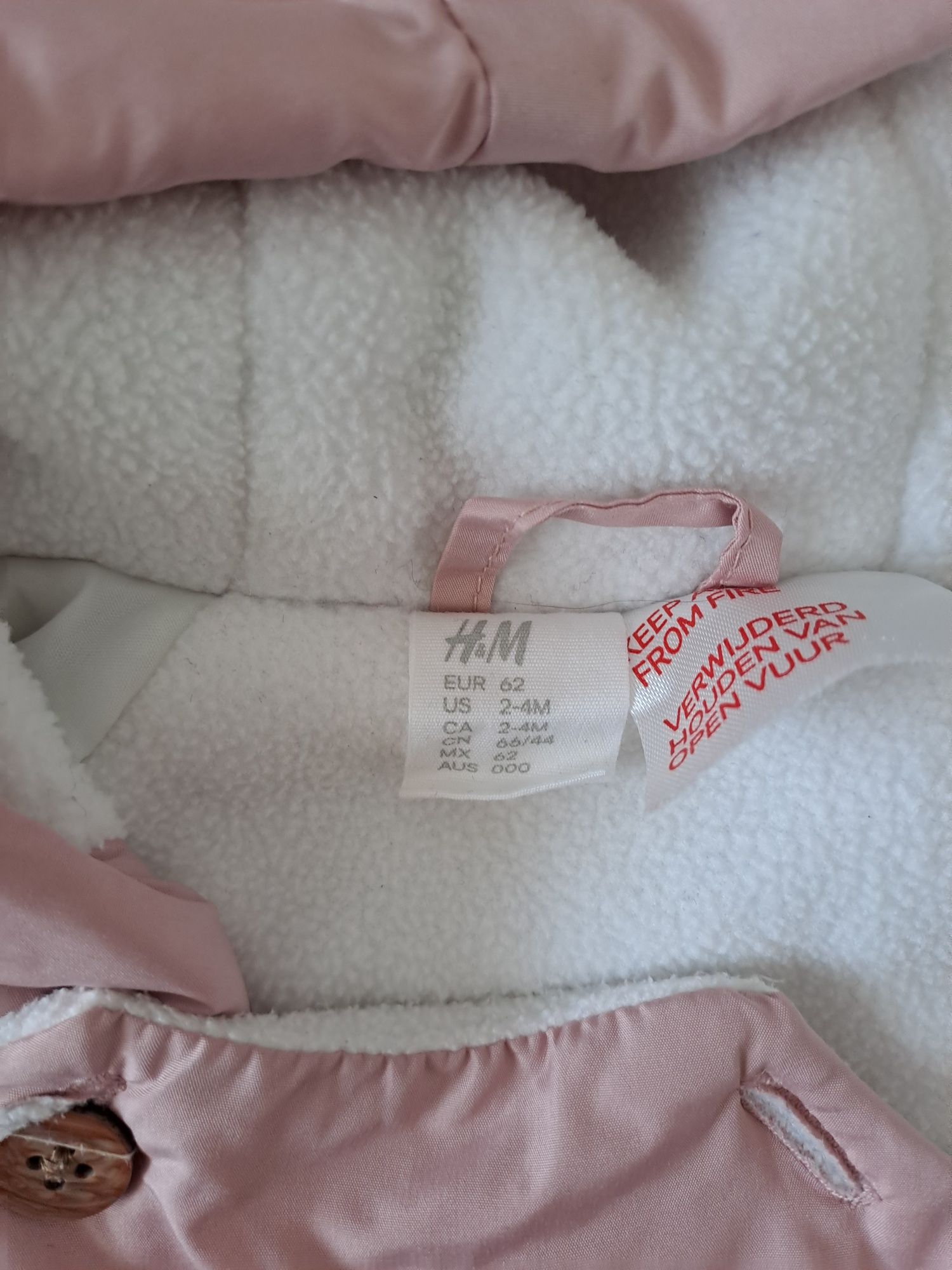 Salopeta H&M bebe, marimea 2-4 luni