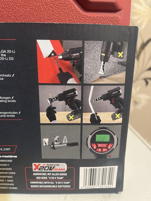 Suflanta aer cald parkside performance nou sigilat cu gatantie