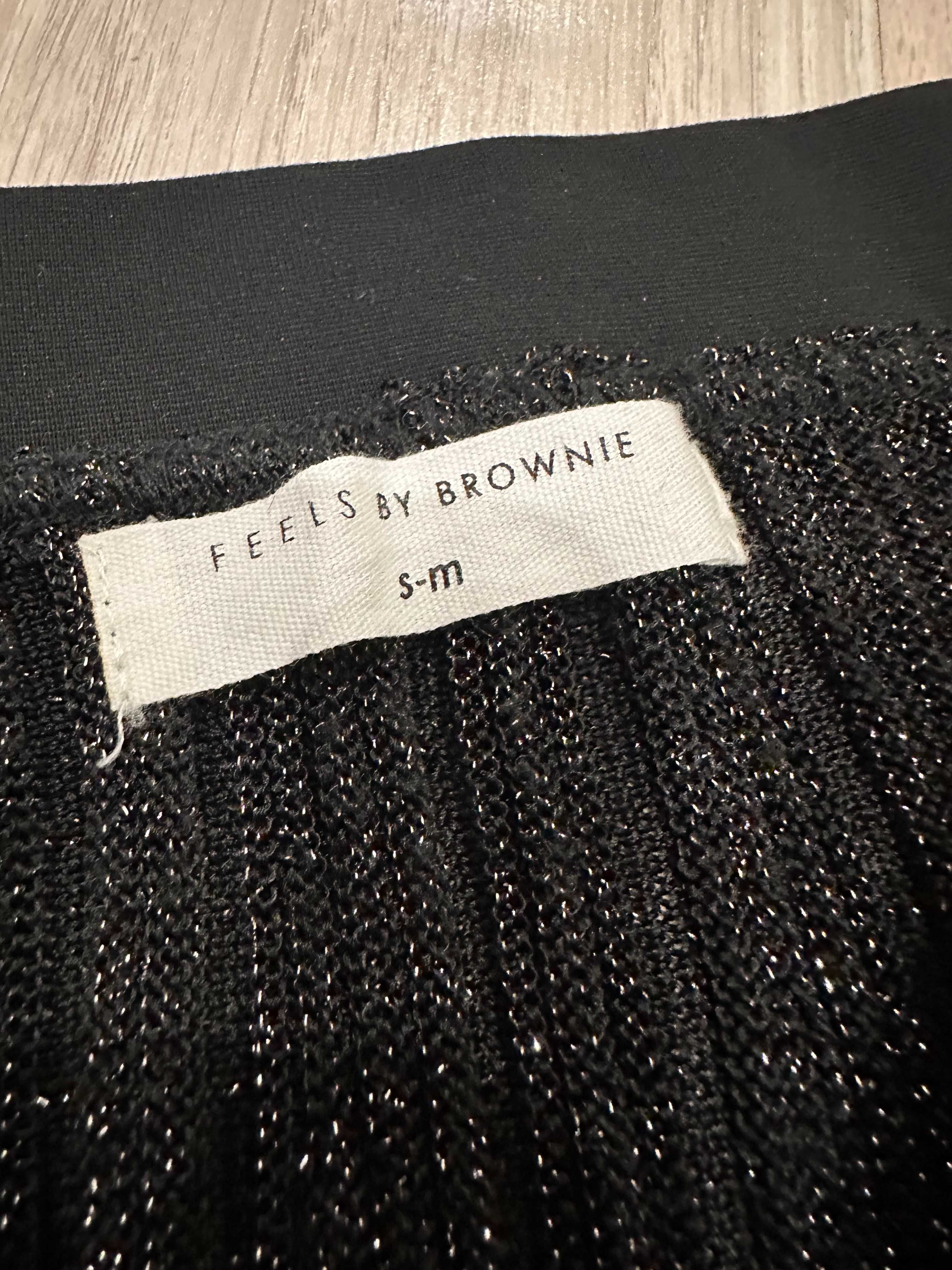 Brownie ефектна пола с блестящ ефект S/M
