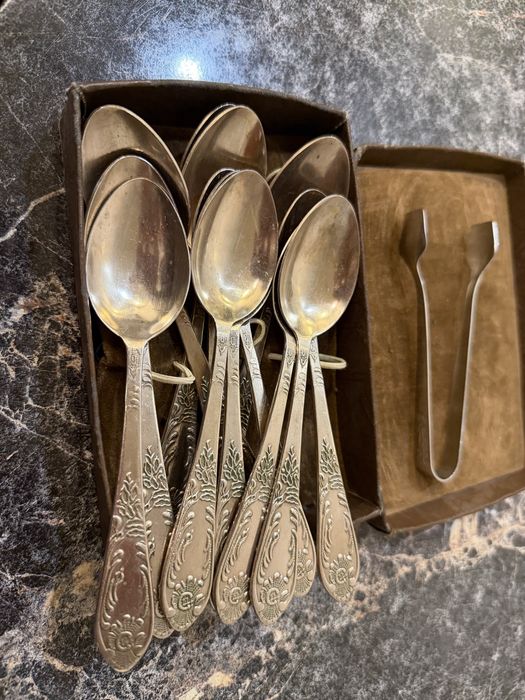 Ложки серебро ссср