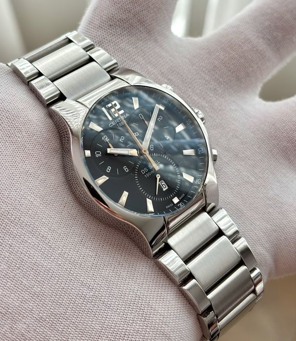 Certina DS Spel Flat Line Chronograph Мъжки часовник