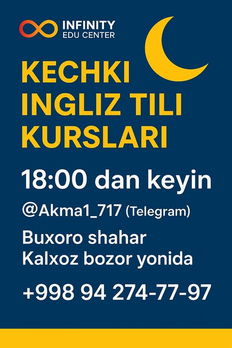 Ingliz tili kursi IELTS CEFR