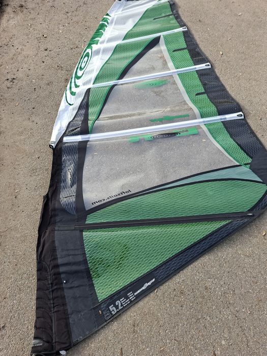 Уиндсърф платно, windsurf loftsail. Ново. 5,2 waveskape