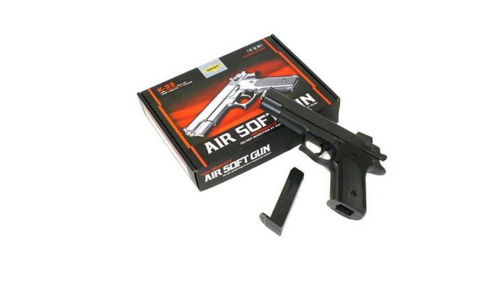 Pistol Airsoft  Metalic Colts K33 200 Bile Calibru 6mm Ceramice
