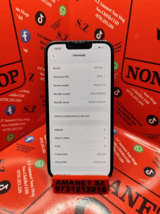 iPhone 14 Amanet SZ Non Stop