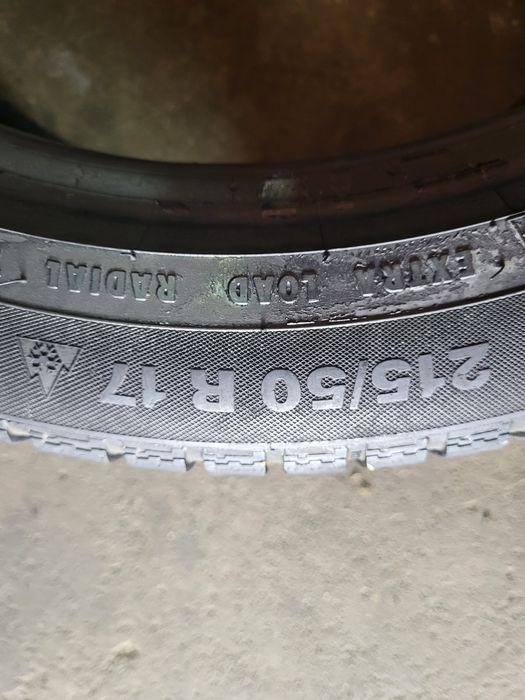 2 anvelope 215 50 R 17 Continental iarna