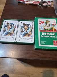 Cărți de joc cutie cu 2 pachete 52 buc. plus 3 jokeri