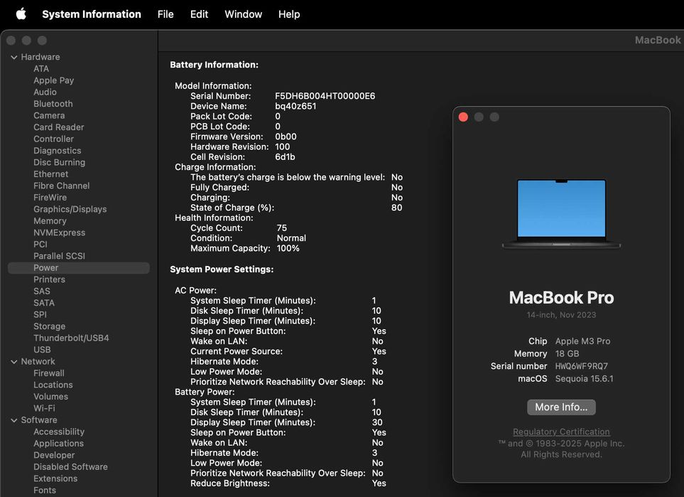 Срочно! Macbook M3 Pro 14'' 18/512 [IDEAL]