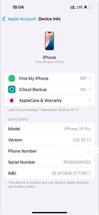 IPhone 14 pro dual sim