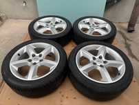 Jante aliaj 17 Opel cu anvelope bridgestone de vara