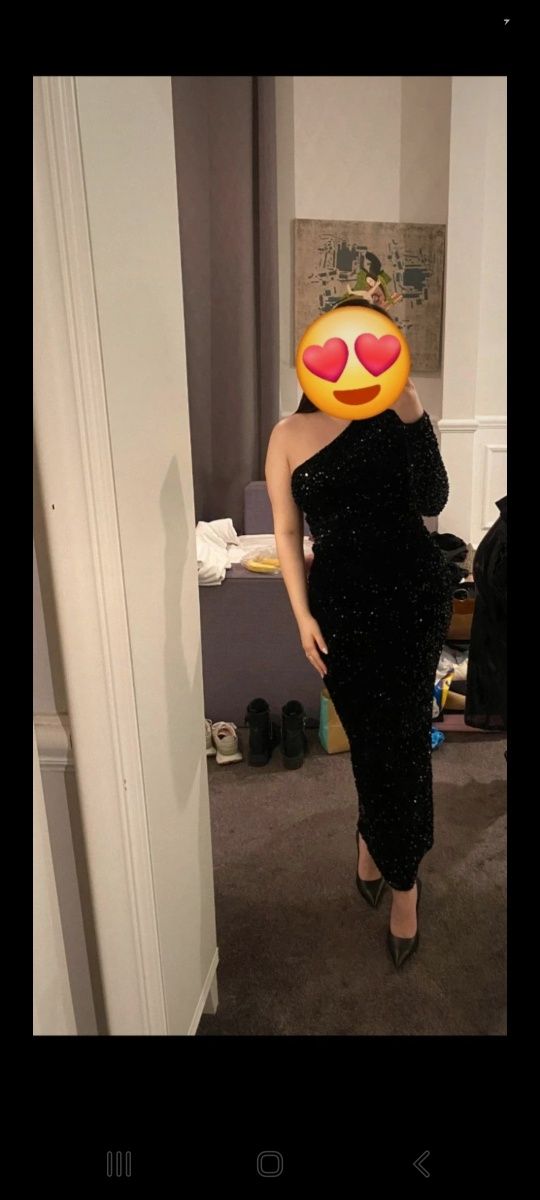 Rochie de seara catifea