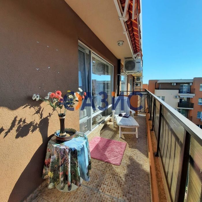 Продава се Тристаен апартамент в к.к. Слънчев бряг - 63 кв.м за 1127 €/кв.м - Снимка #3