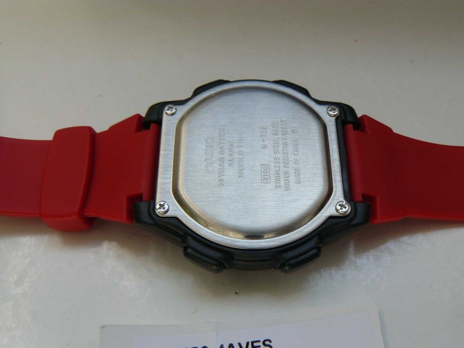 Ceas Barbati CASIO W-756-4AVES Original Mecanism Quartz Nou In Cutie
