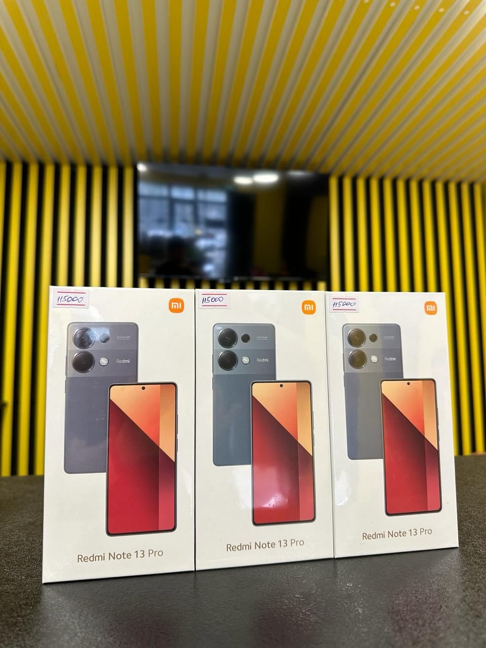 Запечатанный Redmi note 13 pro,12/512гб, Kaspi Red