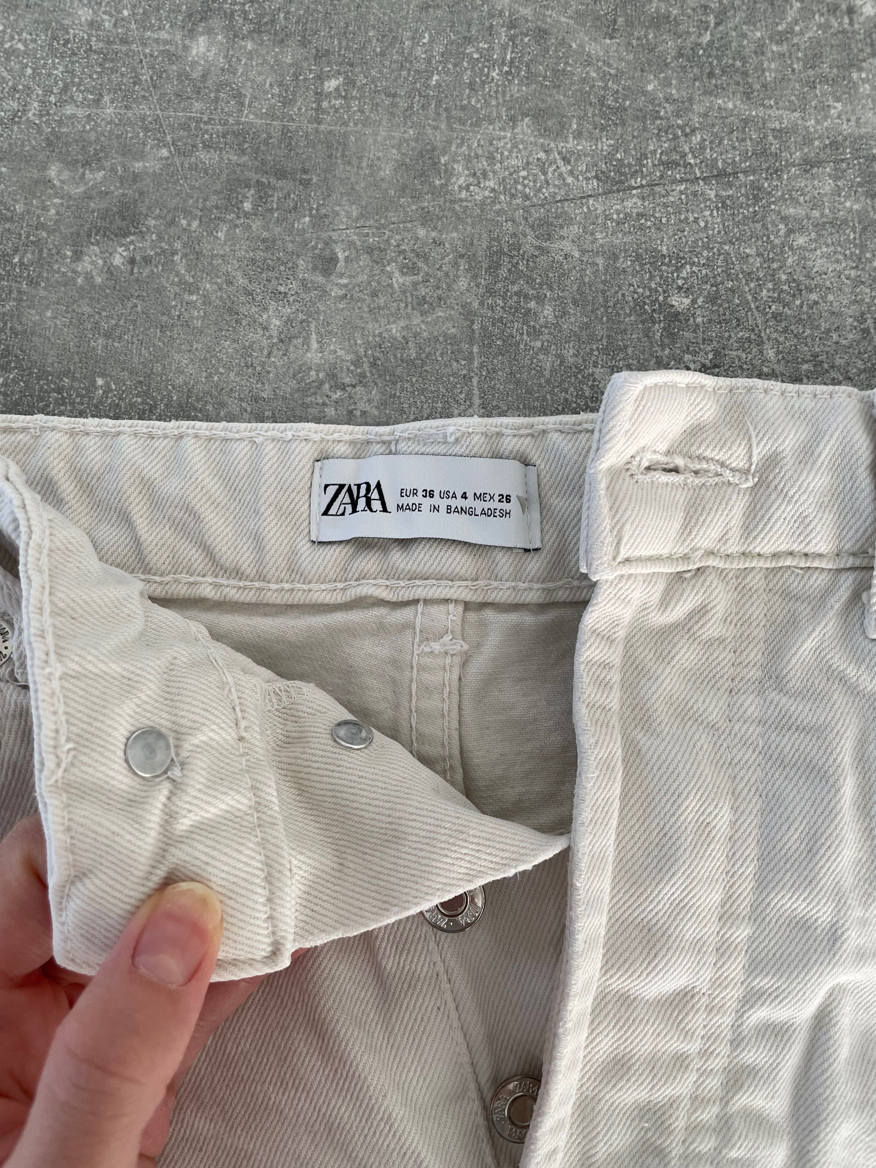 Дънкови къси панталони ZARA - 36 размер