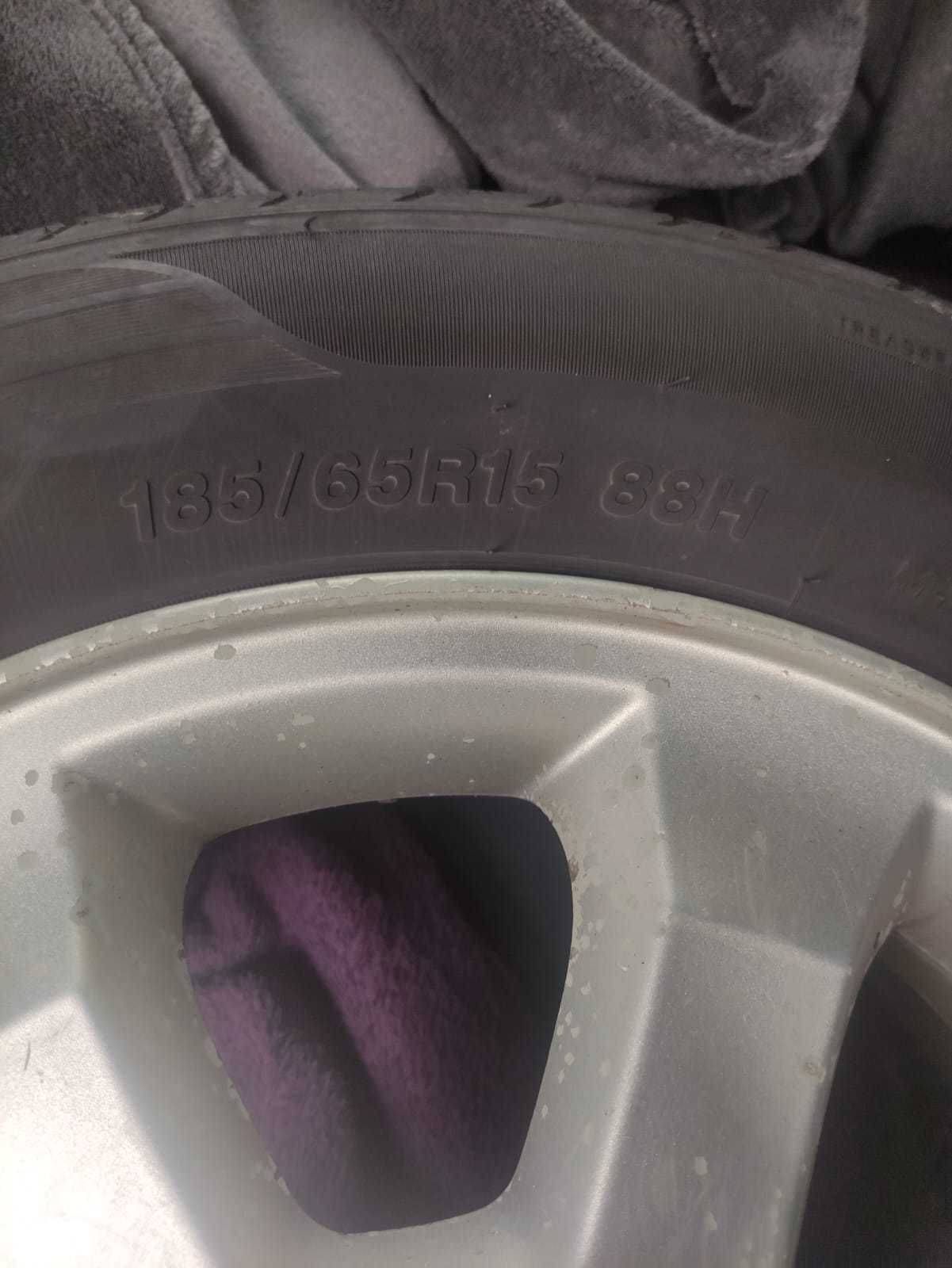 Cauciucuri vara + jante opel