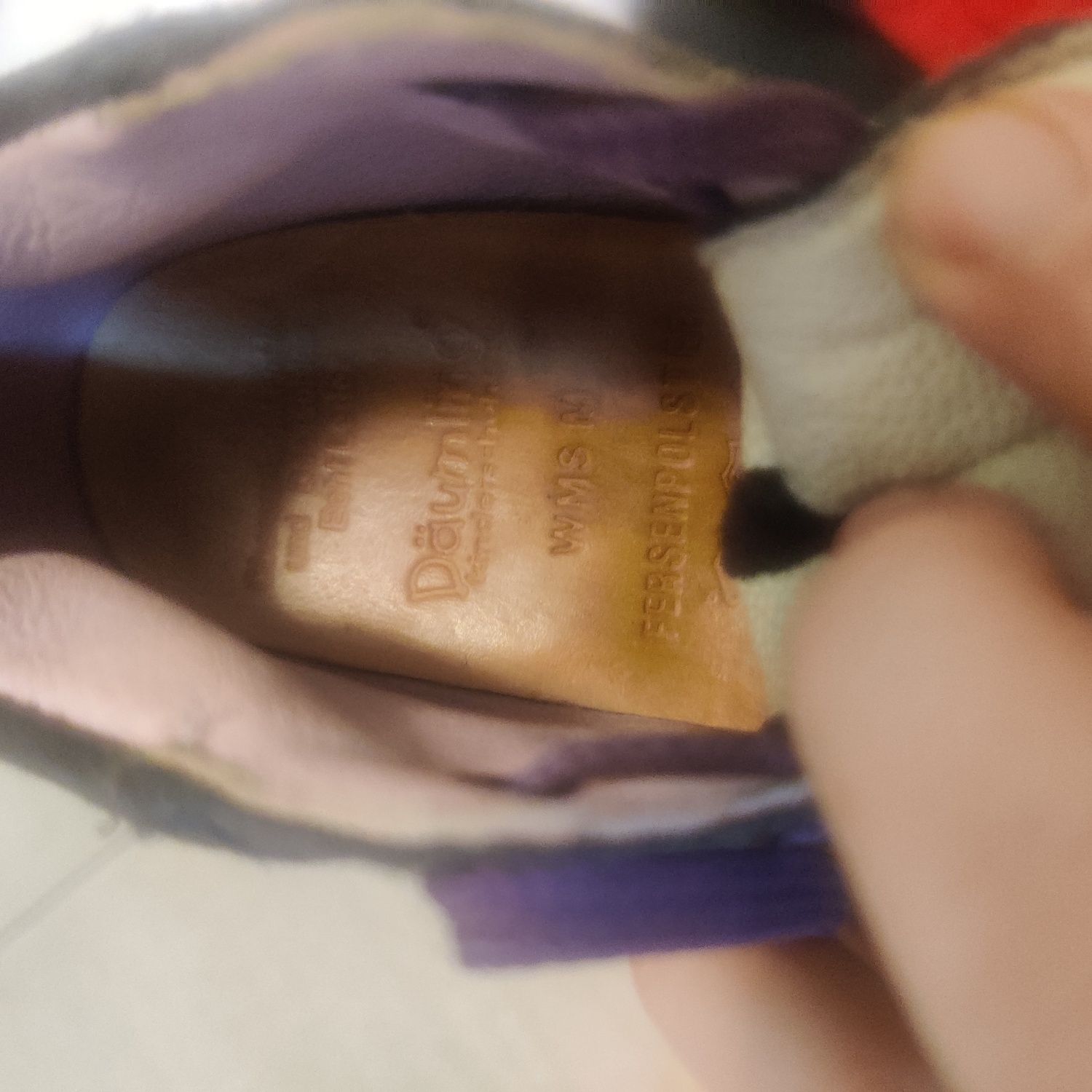 Pantofiori piele fetita
