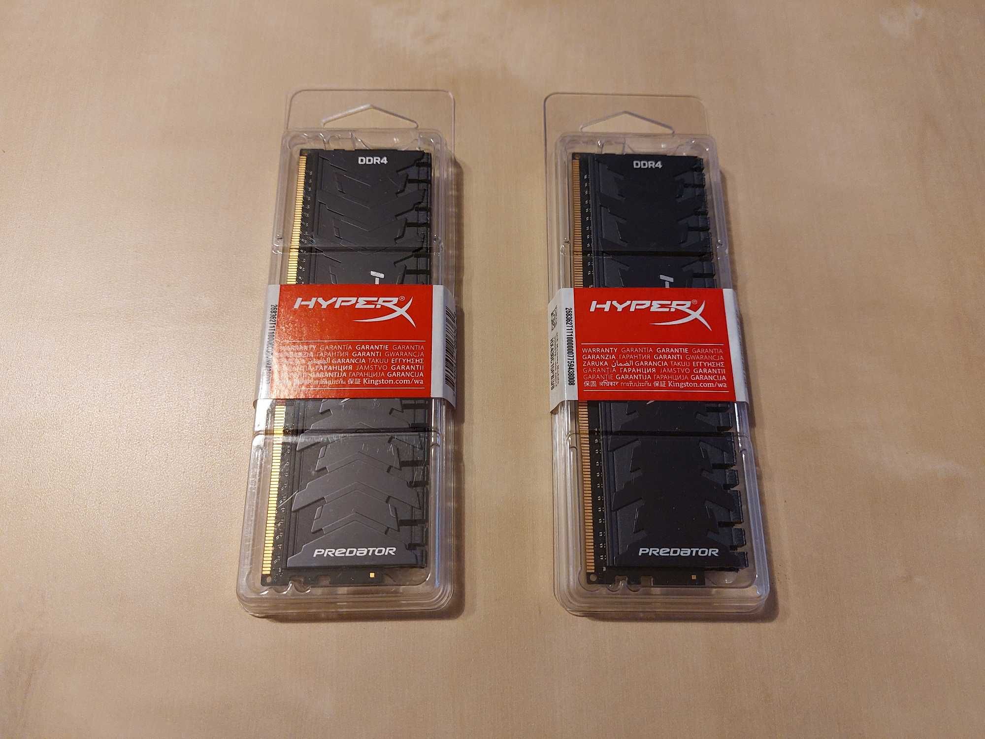 Memorie RAM DDR4 HyperX Predator, 16 GB, dual channel, 3000 Mhz, CL15