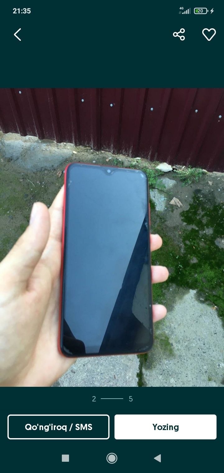 Redmi8A obmen qilnadi