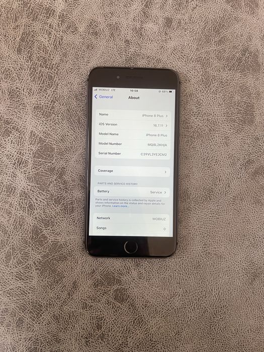 Iphone 8 plus.