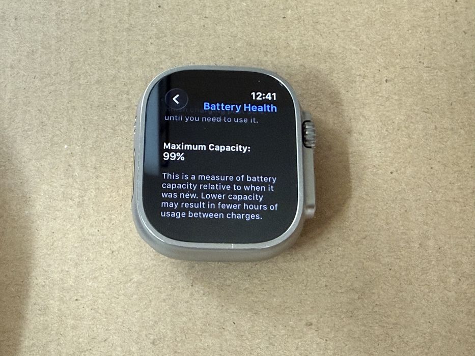 Apple watch ultra 2 Sapphire Titanium 49mm
